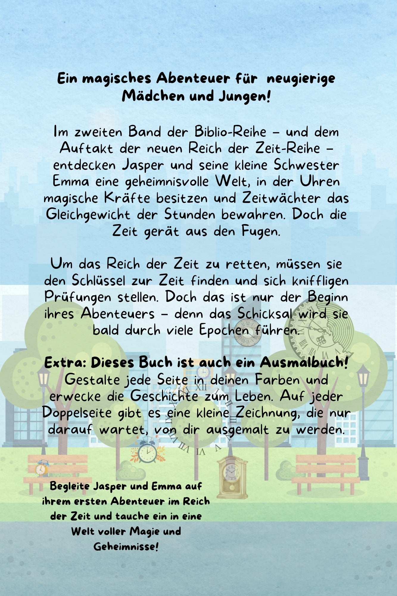 Biblio und das Reich der Zeit - Band 1: Der Schlüssel zur Zeit