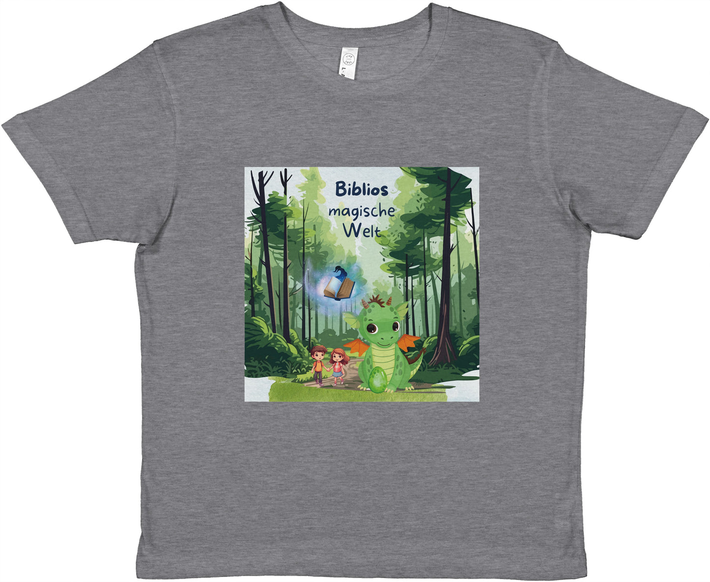 Premium Kinder-T-Shirt mit Rundhalsausschnitt