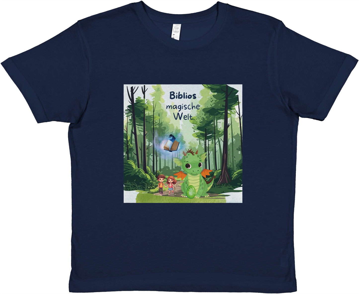 Premium Kinder-T-Shirt mit Rundhalsausschnitt