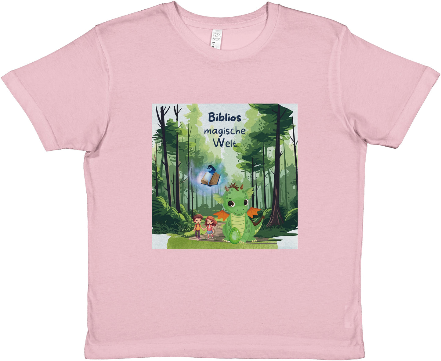 Premium Kinder-T-Shirt mit Rundhalsausschnitt