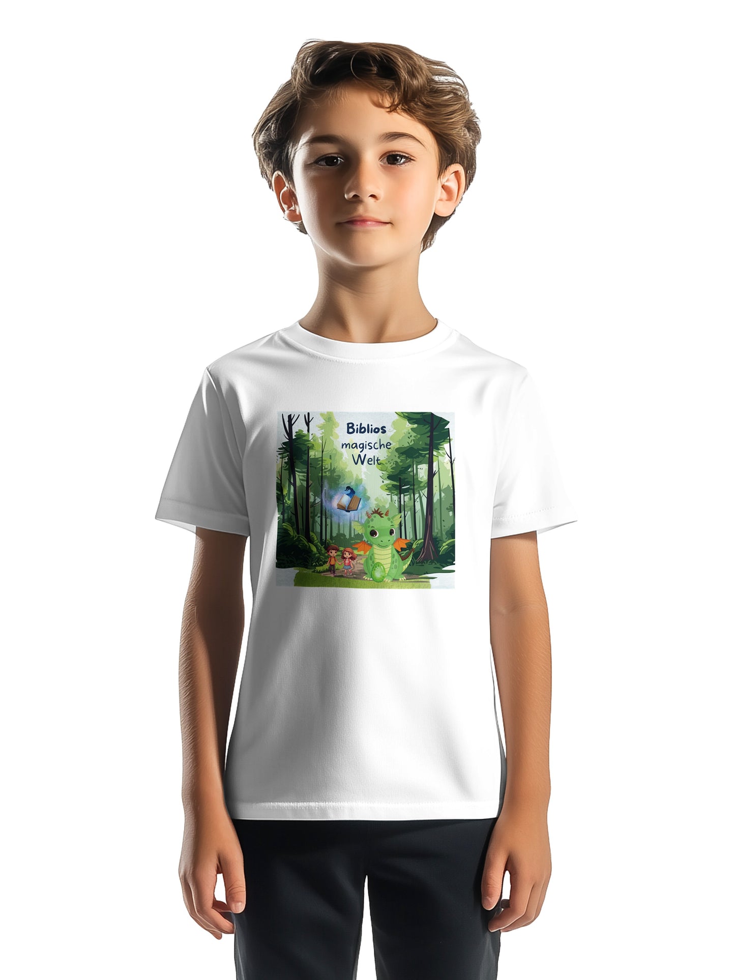 Performance Kinder-T-Shirt mit Rundhalsausschnitt