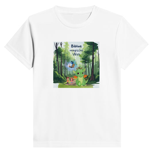 Performance Kinder-T-Shirt mit Rundhalsausschnitt