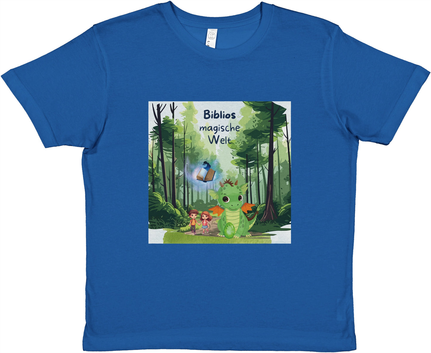 Premium Kinder-T-Shirt mit Rundhalsausschnitt
