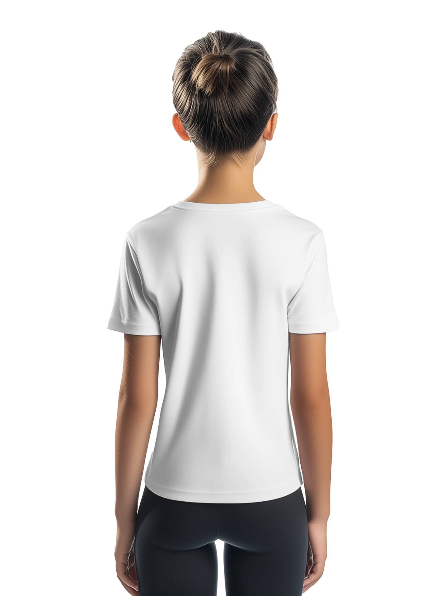 Performance Kinder-T-Shirt mit Rundhalsausschnitt