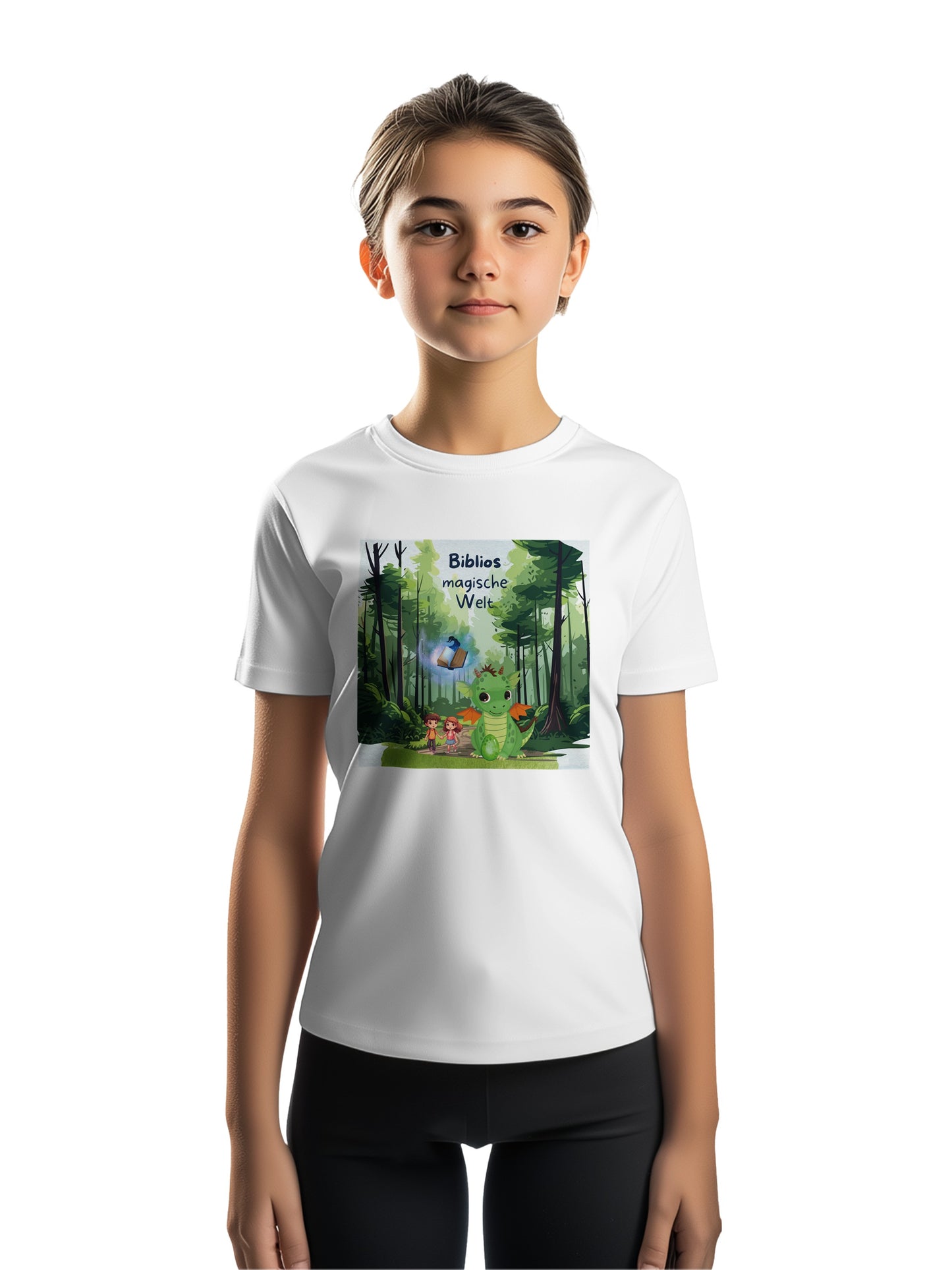 Performance Kinder-T-Shirt mit Rundhalsausschnitt