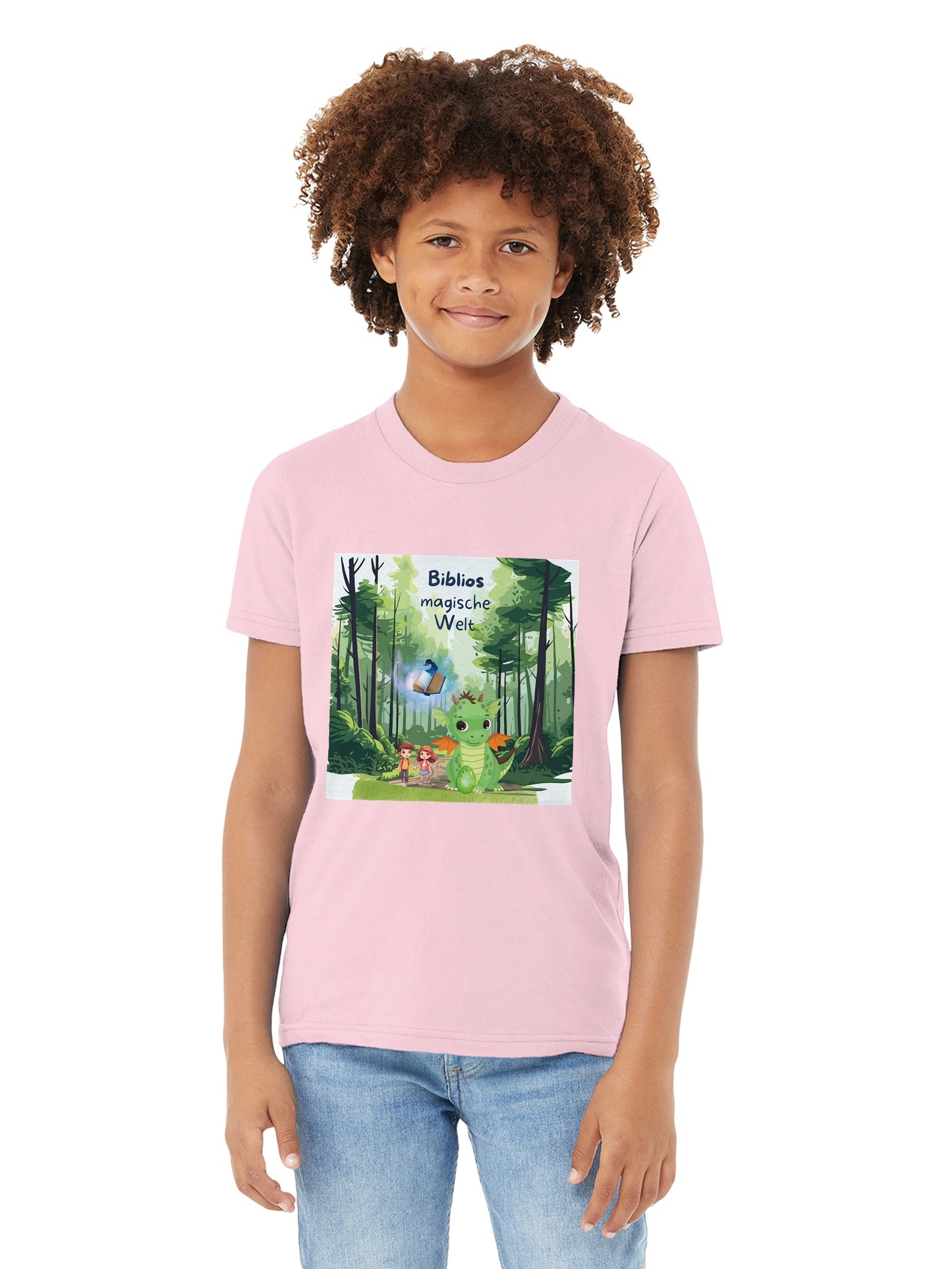 Premium Kinder-T-Shirt mit Rundhalsausschnitt